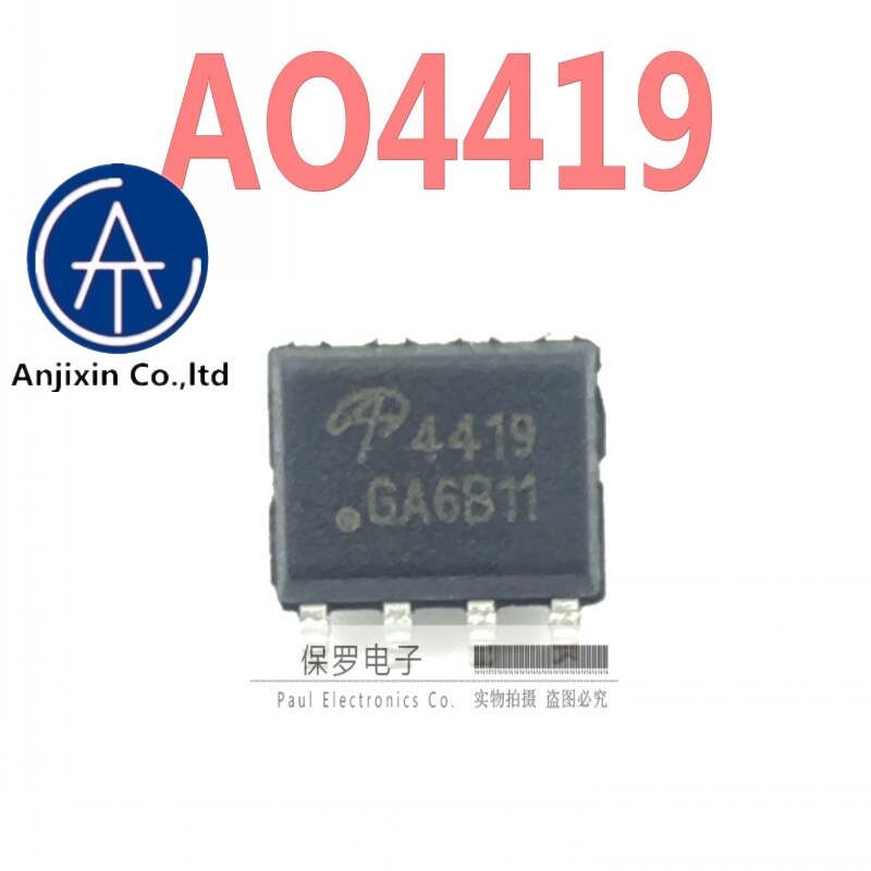 100%  MOS Ʃ  Ĩ AO4419 4419 SOP-8, 10pcs   